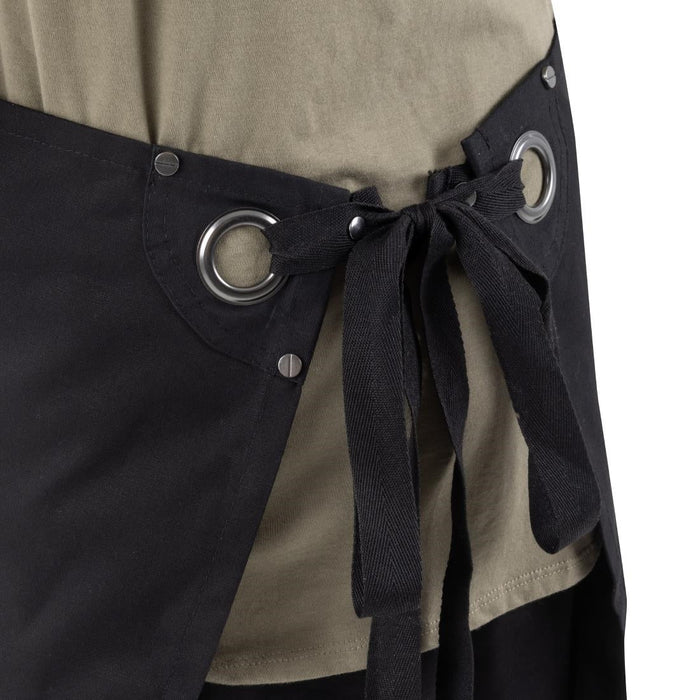 Southside Cotton Canvas Waist Apron Black Southside