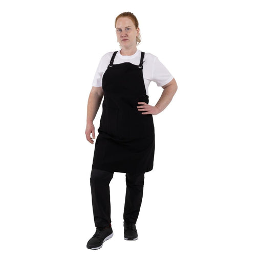 Southside Cotton Canvas Bib Apron Black Southside