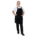 Southside Cotton Canvas Bib Apron Black Southside