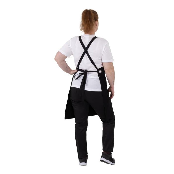 Southside Cotton Canvas Bib Apron Black Southside