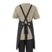 Southside Cotton Canvas Bib Apron Black Southside