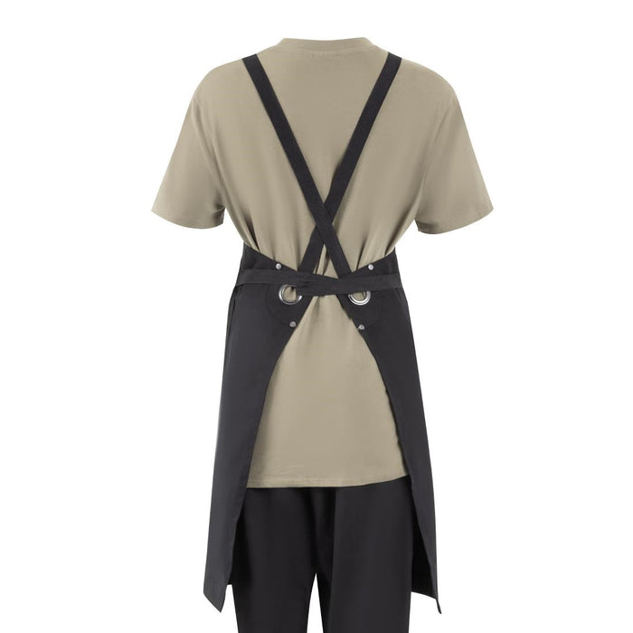 Southside Cotton Canvas Bib Apron Black Southside