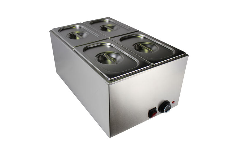 Infernus Electric Bain Marie – 4 x GN 1/4 Pans