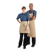 Chef Works Urban Austin Denim Half Bistro Apron Natural Chef Works Urban