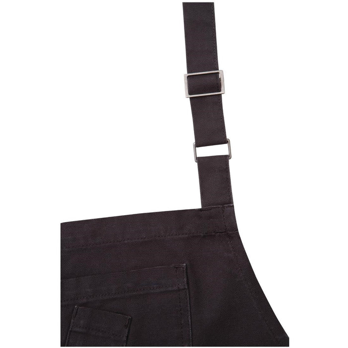 Chef Works Urban Rockford Canvas Wide Bib Apron Steel Grey Chef Works Urban