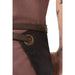 Chef Works Urban Wet Look Boulder Half Bistro Apron Brown Black Chef Works Urban