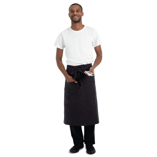 Chef Works Urban Rockford Canvas Bistro Apron Steel Grey Chef Works Urban