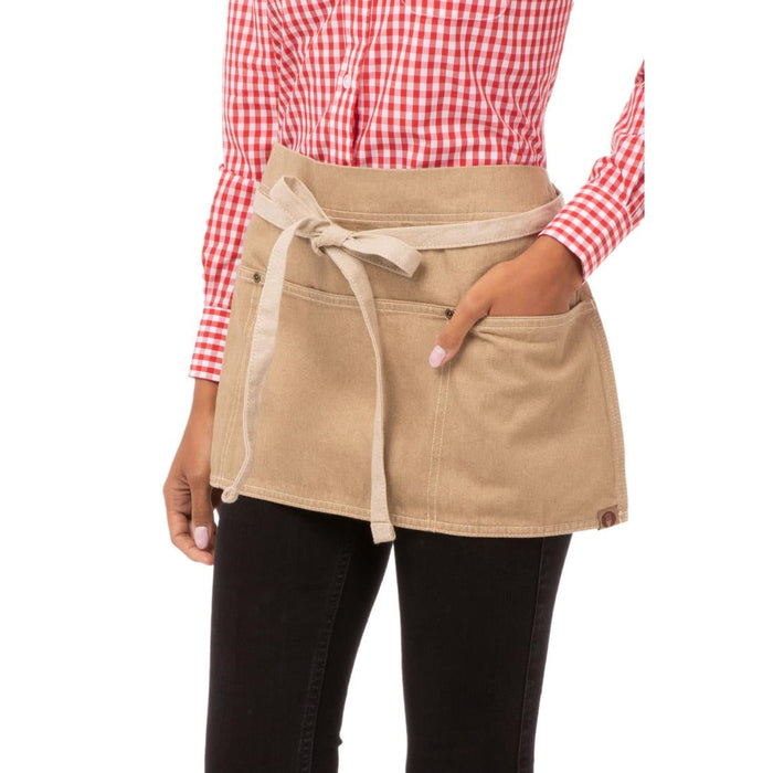 Chef Works Urban Austin Denim Waist Apron Natural Chef Works Urban
