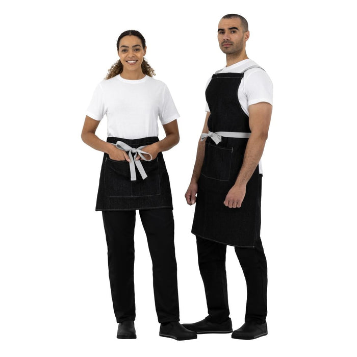Southside Waist Apron Denim Black 760mm Southside