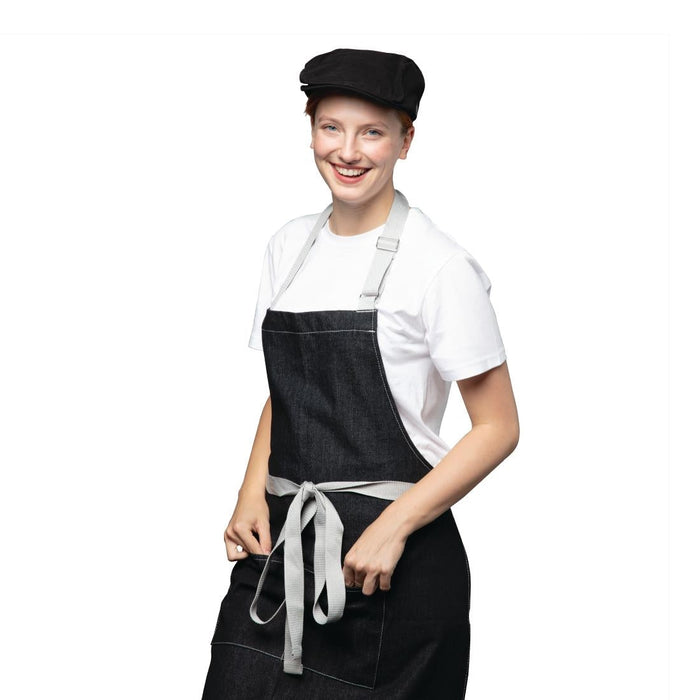 Chef Works Urban Rockford Pigment Dye Canvas Flat Cap Steel Grey L-XL Chef Works Urban