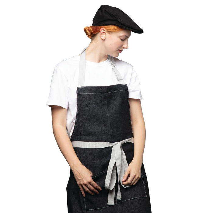 Chef Works Urban Rockford Pigment Dye Canvas Flat Cap Steel Grey L-XL Chef Works Urban