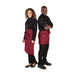 Whites Short Bistro Apron Burgundy Whites Chefs Clothing