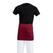 Colour: Burgundy. Material: Polycotton. 750(W)mm x 373(L)mm