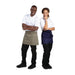 Whites Short Bistro Apron Navy Blue Whites Chefs Clothing