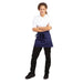 Whites Short Bistro Apron Navy Blue Whites Chefs Clothing