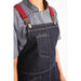 Chef Works Urban Berkeley Denim Brace Bib Apron Dark Indigo Chef Works Urban