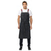 Chef Works Urban Berkeley Denim Brace Bib Apron Dark Indigo Chef Works Urban