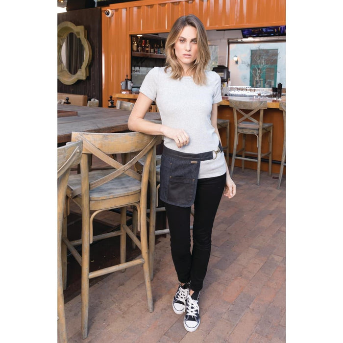 Chef Works Urban Indy Hipster Apron Navy Black Chef Works Urban
