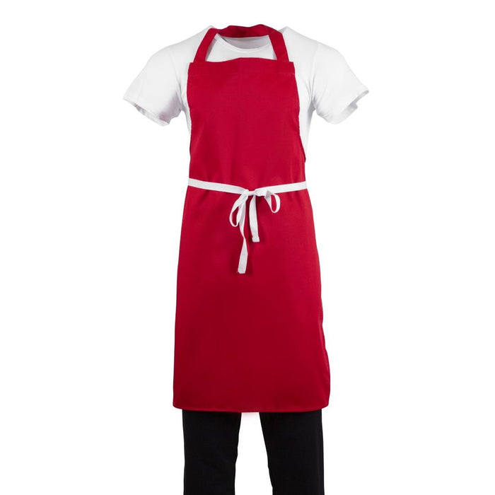 Colour: Red. Material: Polycotton. 710(W) x 960(L)mm