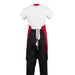 Whites Bib Apron Red Whites Chefs Clothing