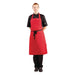 Whites Bib Apron Red Whites Chefs Clothing