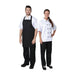 Nisbets Essentials Bib Aprons Polycotton Black (2 pack) Nisbets Essentials
