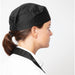 Nisbets Essentials Chef Skull Caps Black (2 pack) Nisbets Essentials