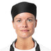 Nisbets Essentials Chef Skull Caps Black (2 pack) Nisbets Essentials