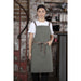 Southside Cotton Canvas Bib Apron Khaki Southside