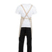 Southside Cotton Canvas Bib Apron Stone Southside