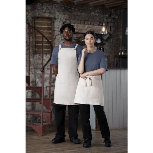 Southside Cotton Canvas Waist Apron Stone Southside
