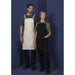 Southside Cotton Canvas Bib Apron Stone Southside