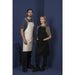 Southside Cotton Canvas Bib Apron Stone Southside
