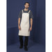Southside Cotton Canvas Bib Apron Stone Southside