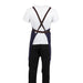 Southside Cotton Canvas Bib Apron Navy Southside