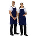Southside Cotton Canvas Bib Apron Navy Southside
