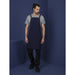 Southside Cotton Canvas Bib Apron Navy Southside