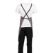 Southside Cotton Canvas Bib Apron Washed Grey Southside