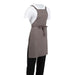 Southside Cotton Canvas Bib Apron Washed Grey Southside