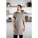 Southside Cotton Canvas Bib Apron Washed Grey Southside