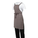 Southside Cotton Canvas Bib Apron Washed Grey Southside