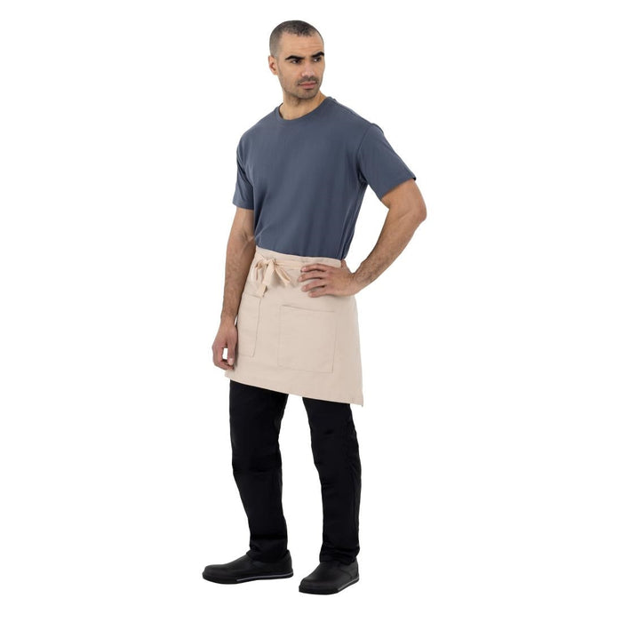 Southside Cotton Canvas Waist Apron Stone Southside