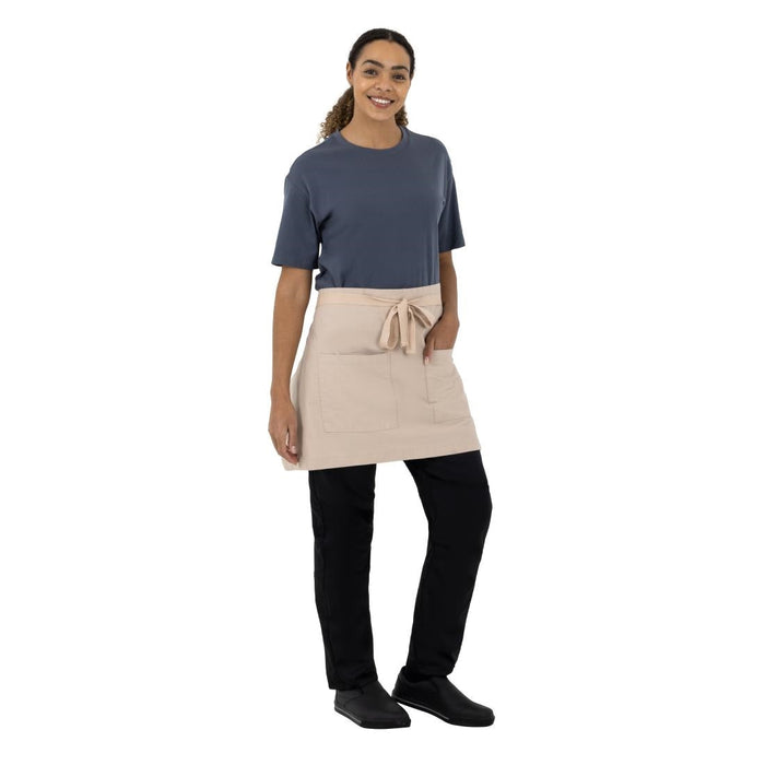 Southside Cotton Canvas Waist Apron Stone Southside