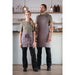 Southside Cotton Canvas Bib Apron Washed Grey Southside