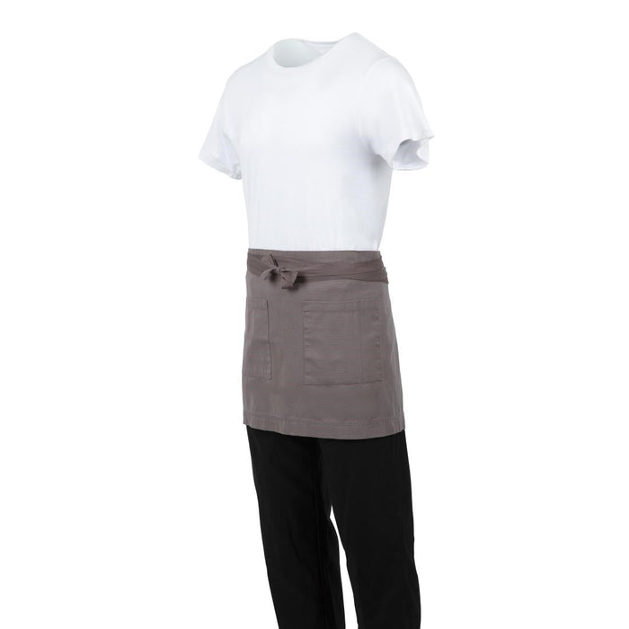 Southside Cotton Canvas Waist Apron Grey Southside