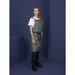 Southside Linen Blend Bib Apron Forest Green Southside