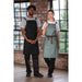 Southside Linen Blend Bib Apron Forest Green Southside