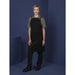 Southside Linen Blend Bib Apron Black Southside