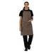 Southside Linen Blend Bib Apron Chocolate Southside