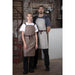 Southside Linen Blend Bib Apron Grey Southside